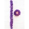 24" Purple LED Wreath Bright & Bold Light-Up Decor for Every Season
